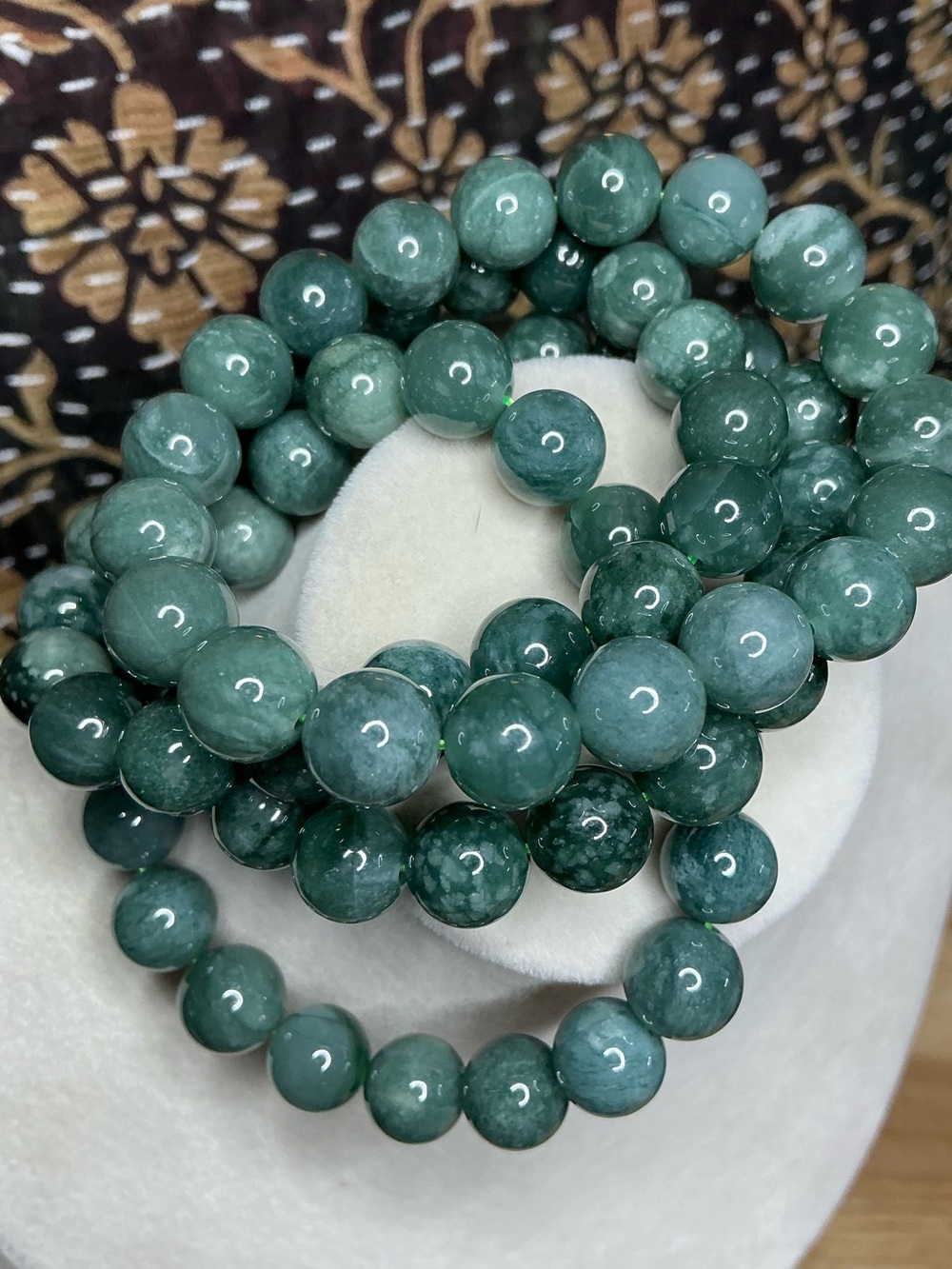 Blue Water Jade 10mm